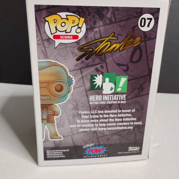 Funko Pop Icons 07 Stan Lee - Picture 4 of 7